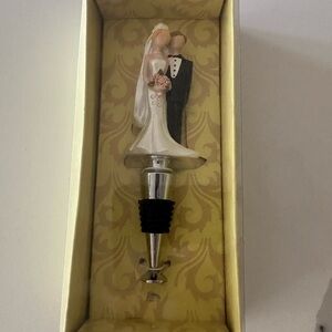 Bride and Groom Wine Stopper